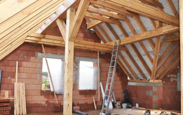 The Scarr attic trusses